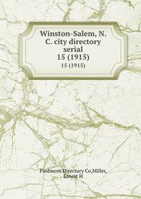 Winston-Salem, N.C. city directory serial. 15 (1915)