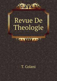 Revue De Theologie