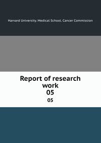 Report of research work. 05