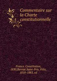 Commentaire sur la Charte constitutionnelle