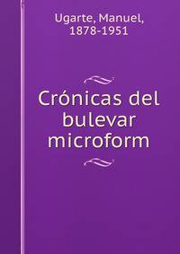 Cr?nicas del bulevar microform