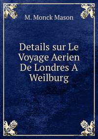 Details sur Le Voyage Aerien De Londres A Weilburg