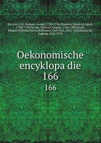 Oekonomische encyklopadie. 166