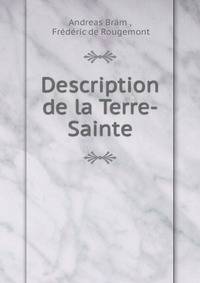 Description de la Terre-Sainte