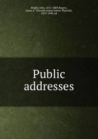 Public addresses
