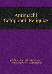 Antimachi Colophonii Reliqui?