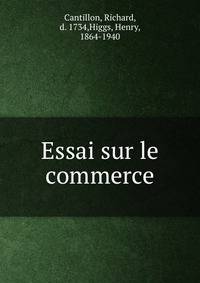Essai sur le commerce