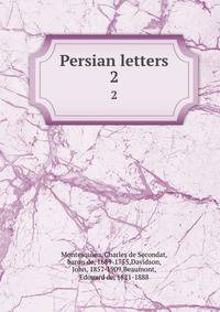 Persian letters. 2