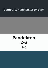 Pandekten. 2-3