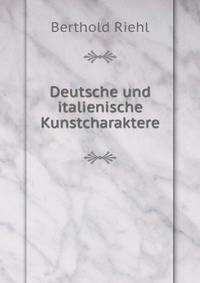 Deutsche und italienische Kunstcharaktere