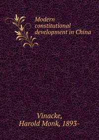 Modern constitutional development in China