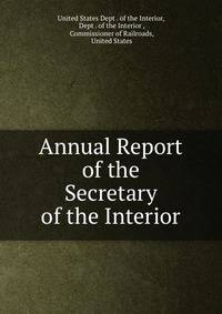 Annual Report of the Secretary of the Interior