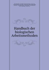 Handbuch der biologischen Arbeitsmethoden
