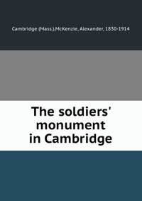 The soldiers' monument in Cambridge