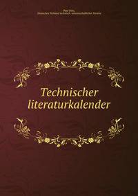 Technischer literaturkalender