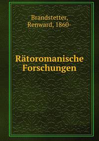 Ratoromanische Forschungen
