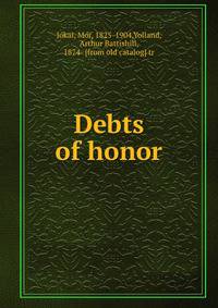 Debts of honor