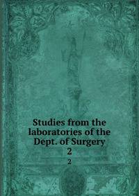 Studies from the laboratories of the Dept. of Surgery. 2