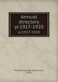 Annual directory. yr.1917-1920