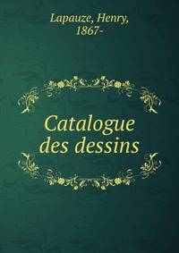 Catalogue des dessins