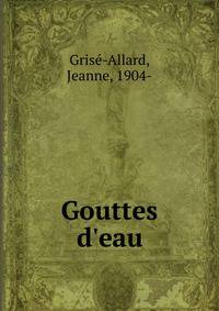 Gouttes d'eau