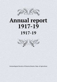 Annual report. 1917-19