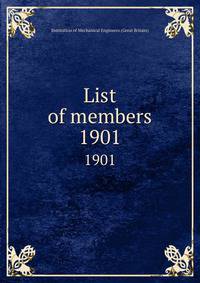 List of members. 1901