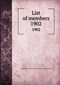 List of members. 1902