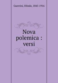 Nova polemica : versi