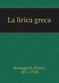 La lirica greca