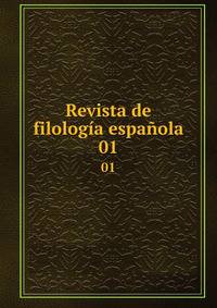 Revista de filologa espaola. 01