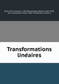 Transformations line?aires