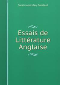 Essais de Litterature Anglaise