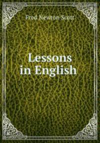 Lessons in English .