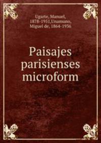 Paisajes parisienses microform