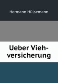 Ueber Vieh-versicherung.