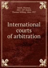 International courts of arbitration