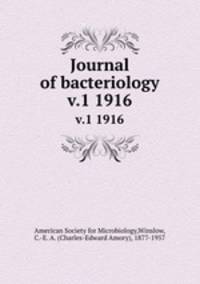 Journal of bacteriology. v.1 1916
