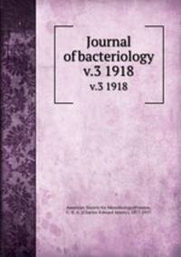Journal of bacteriology. v.3 1918