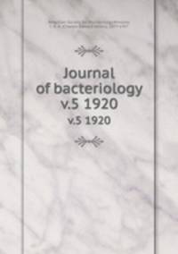Journal of bacteriology. v.5 1920