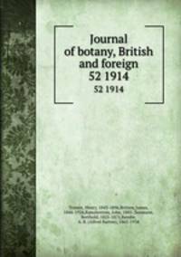 Journal of botany, British and foreign. 52 1914