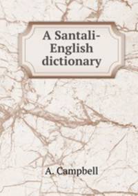 A Santali-English dictionary