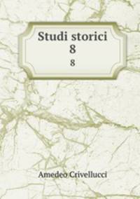 Studi storici. 8