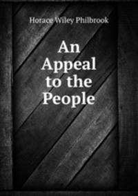 An Appeal to the People