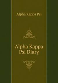 Alpha Kappa Psi Diary