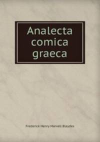 Analecta comica graeca