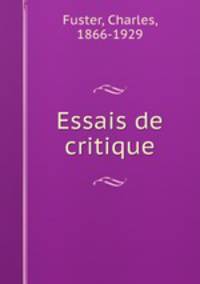Essais de critique