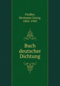 Buch deutscher Dichtung