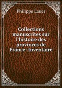 Collections manuscrites sur l