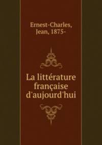 La litterature francaise d